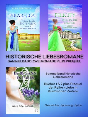 cover image of Sammelband historische Liebesromane